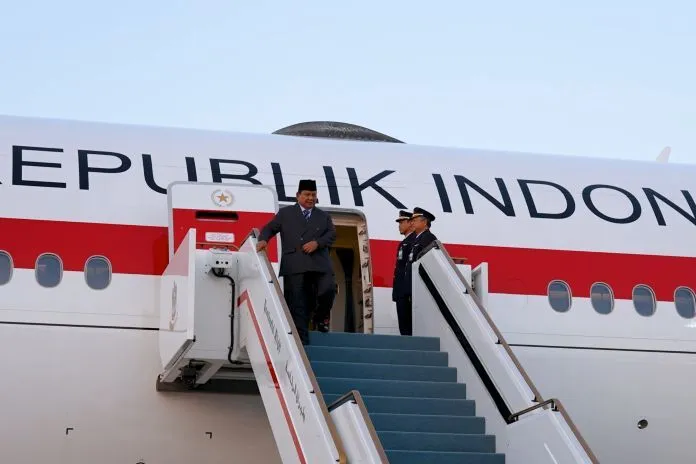 Prabowo Tiba di Abu Dhabi, Dijadwalkan Bertemu Presiden PEA MBZ
