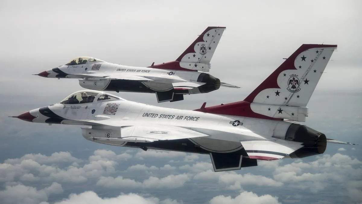 10 Jet F-16 AS Berhadapan dengan Pesawat Tempur China di Laut Kuning, Ketegangan Sempat Meningkat