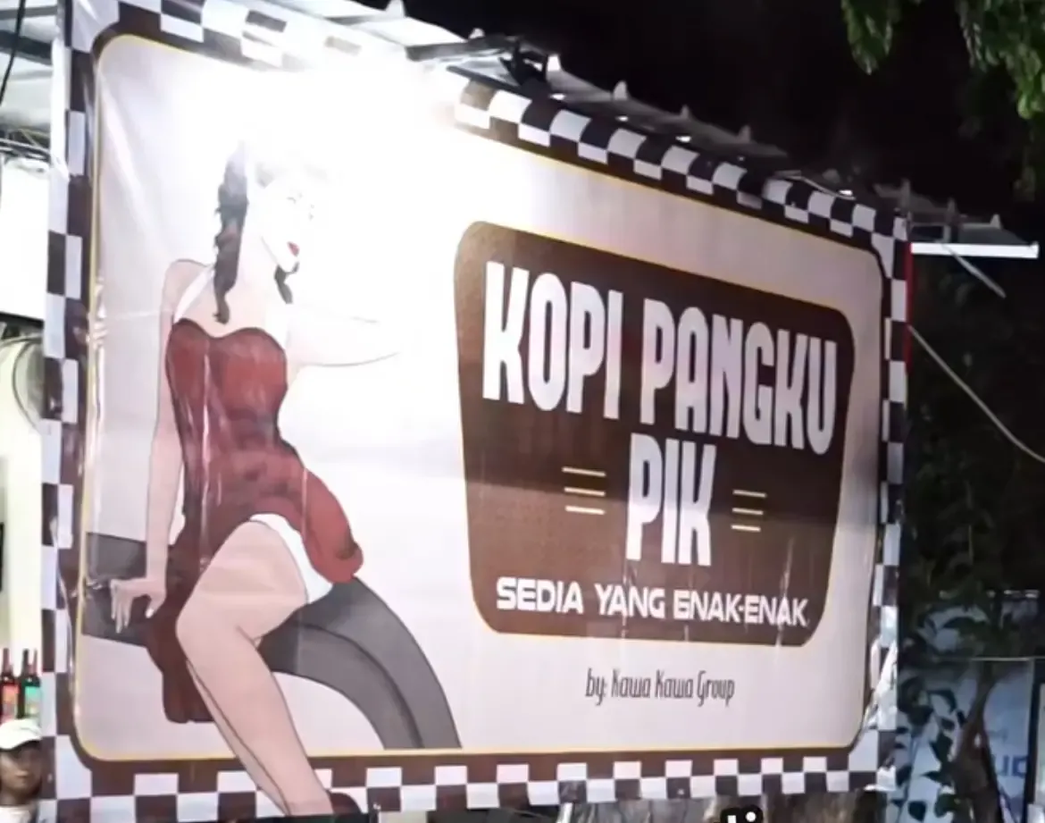 Kedai “Kopi Pangku” di PIK 2 Viral dan Jadi Sorotan
