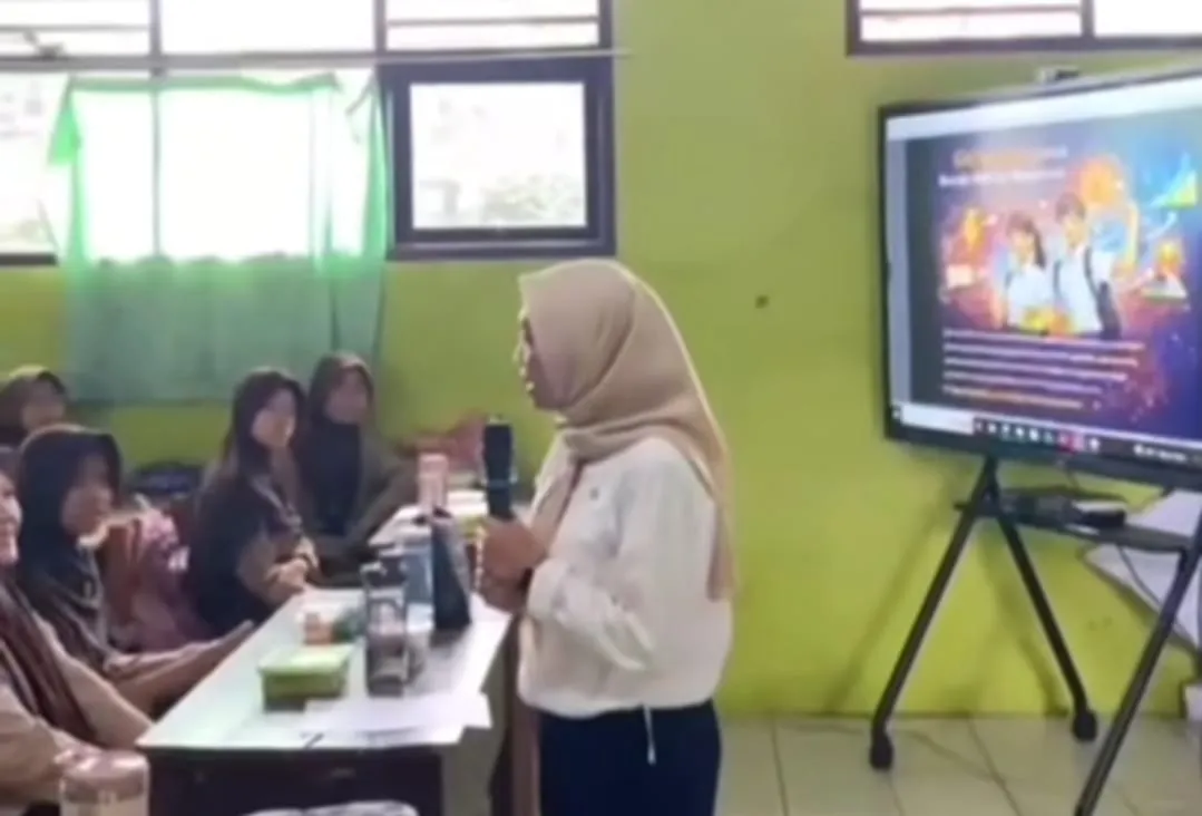 SMPN 1 Sepatan Terima Sosialisasi Gizi dari Puskesmas Sepatan pada Peringatan Hari Gizi Nasional