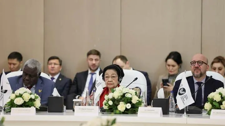 Megawati Bawa Pesan Pancasila dan Trisakti di Forum Zayed Award Abu Dhabi