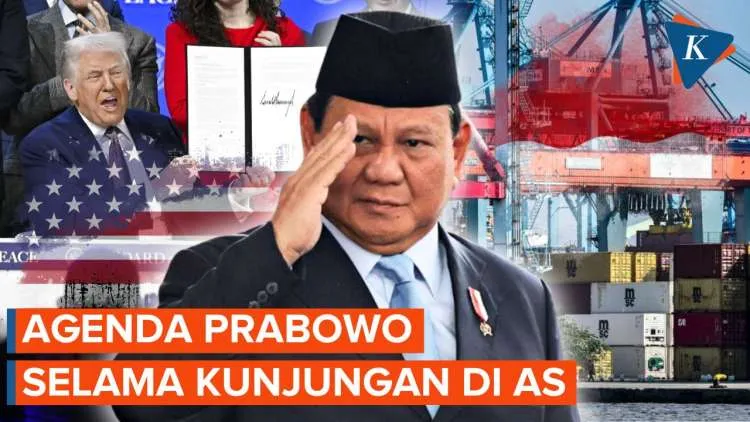 Tiga Agenda Prabowo dalam Kunjungan ke AS, Termasuk Pertemuan dengan Donald Trump