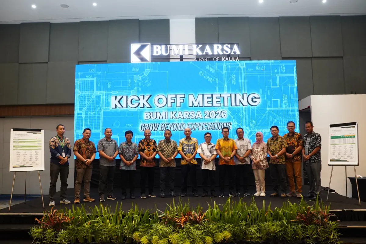 Bumi Karsa Gelar Kick Off Meeting 2026, Perkuat Strategi Hadapi Persaingan Konstruksi