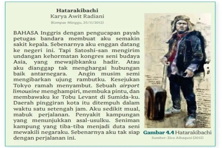 Kunci Jawaban Bahasa Indonesia Kelas 11 Halaman 116: Analisis Cerpen “Hatarakibachi”