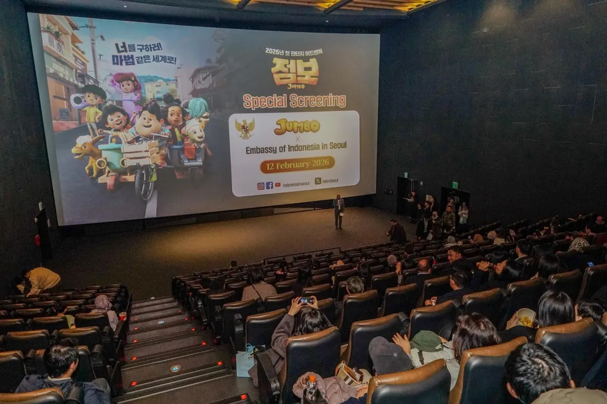 KBRI Seoul Gelar Pemutaran Khusus Film Animasi "Jumbo" di CGV Yongsan