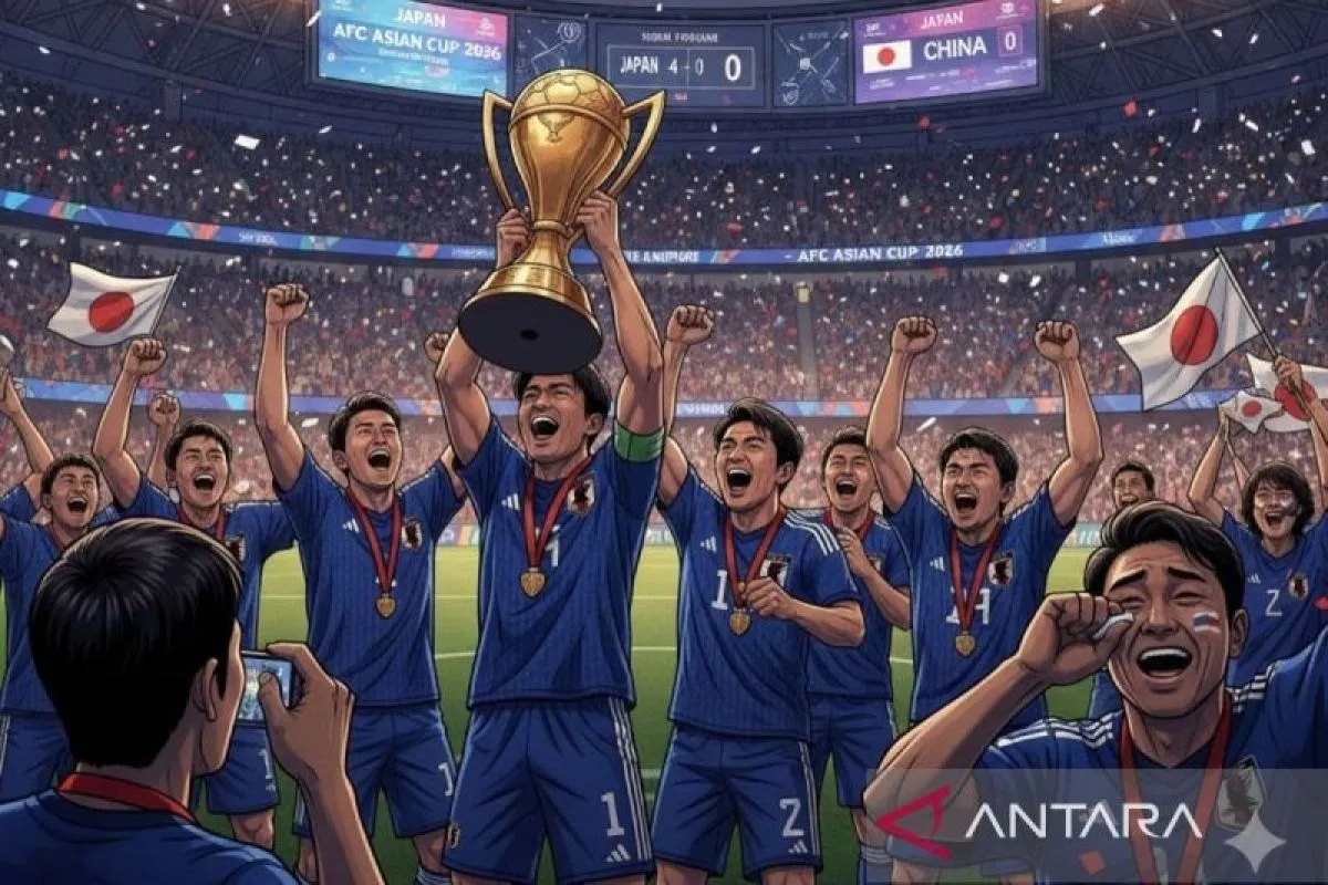 Jepang Bungkam China 4-0 dan Cetak Rekor Tiga Gelar Piala Asia U-23