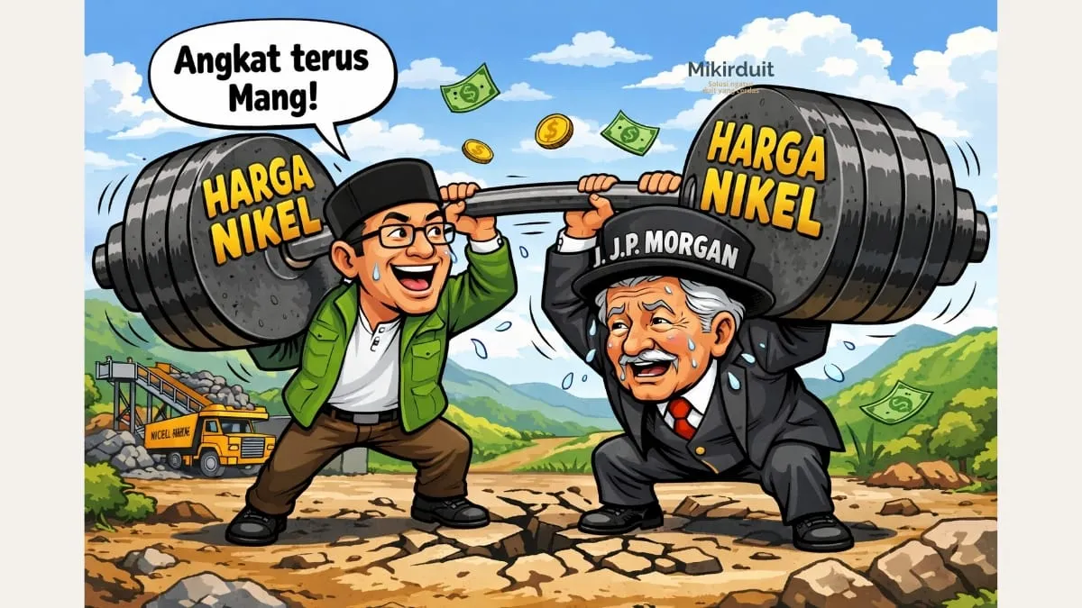 JPMorgan Naikkan Target Harga Saham Nikel ANTM, INCO, dan MDKA di Tengah Kenaikan Harga Nikel