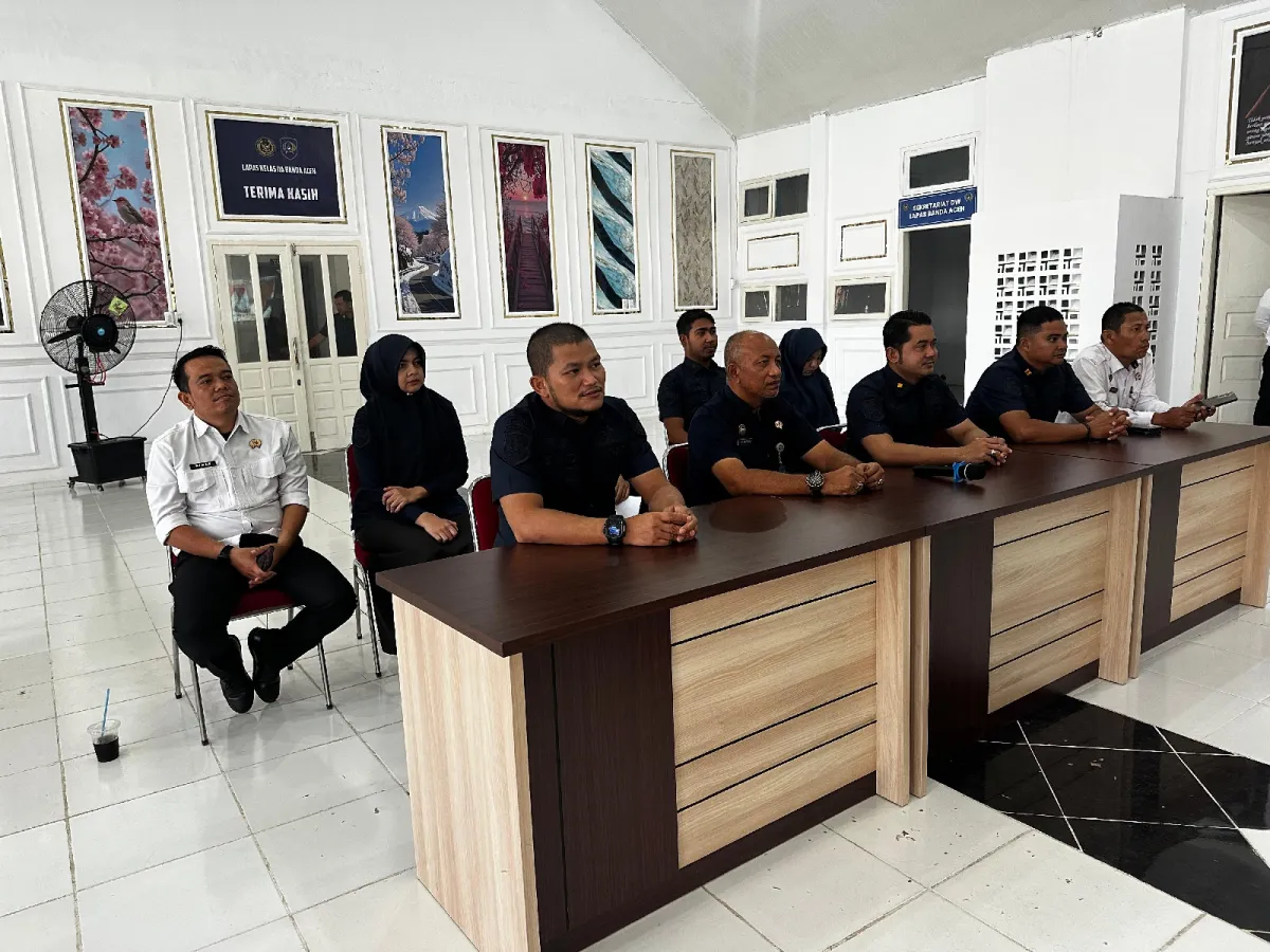 Lapas Kelas IIA Banda Aceh Ikuti Rapat Virtual Proksi ke-11 Kemenimipas 2026 soal Kesetaraan Pendidikan Warga Binaan