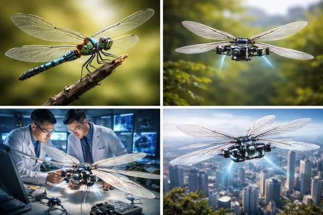 Capung Menginspirasi Drone hingga Konsep Helikopter Lewat Manuver Terbang yang Presisi