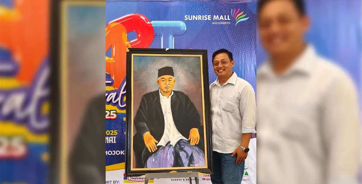Anggota DPRD Mojokerto Apresiasi Pameran Lukisan Nasional di Sunrise Mal