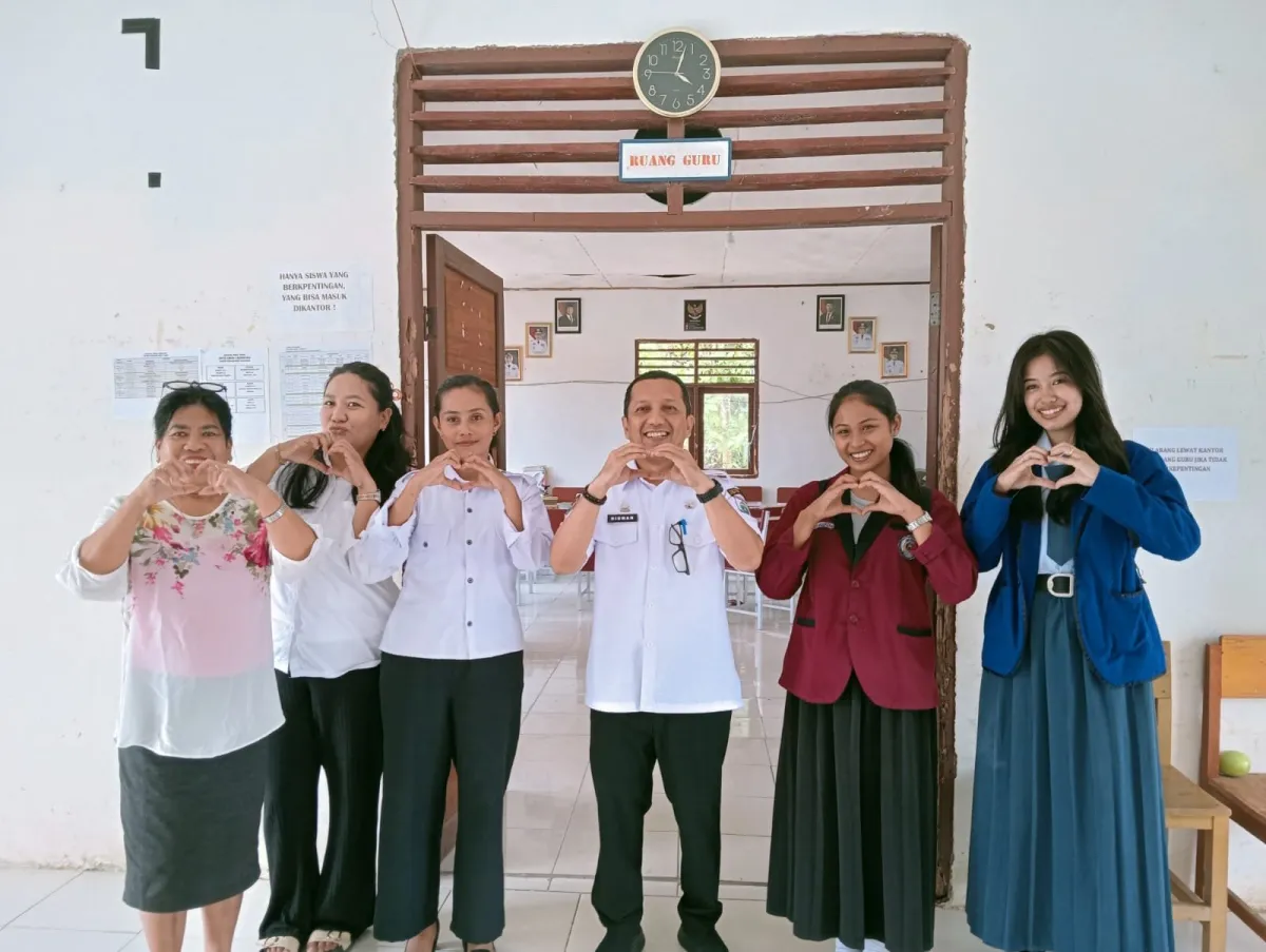 Diskominfo Sulbar Tinjau Layanan Internet di SMK 1 Bonehau Mamasa