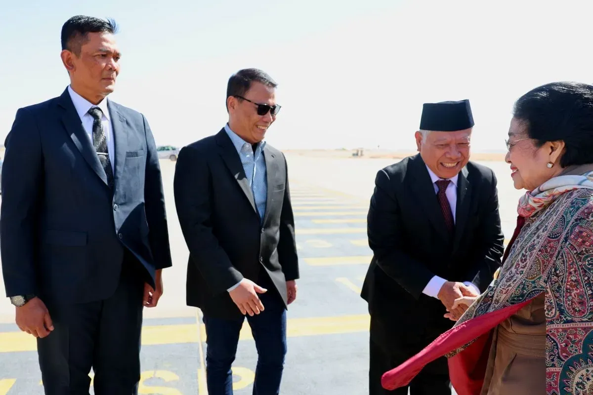 Megawati Tiba di Riyadh, Disambut Dubes RI Jelang Penganugerahan Doktor Honoris Causa