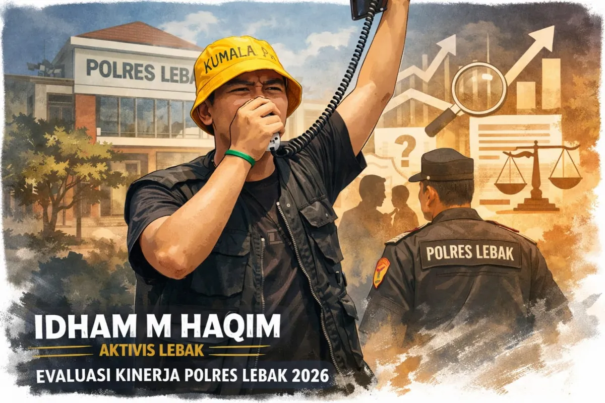 Aktivis di Lebak Dorong Evaluasi Menyeluruh Kinerja Polres pada 2026