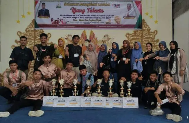 SMKN 1 Penanggalan Borong Juara di FLS3N Kota Subulussalam 2025