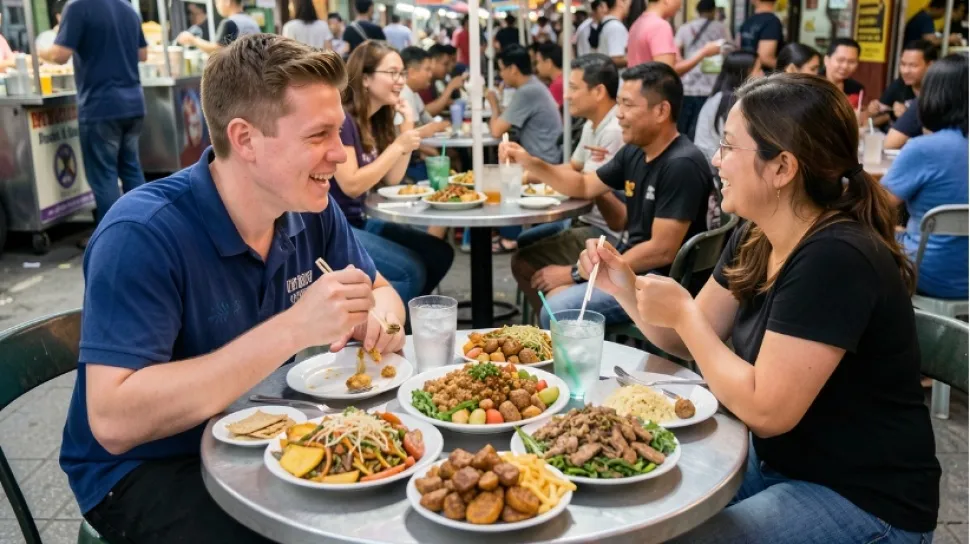 Salah Kira Lapak Street Food, Turis Asing di Thailand Justru Dijamu di Acara Duka