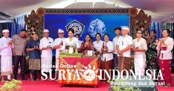 HUT ke-49 SMAN 3 Denpasar Digelar di Halaman Sekolah, Dibuka Tari Trismaya