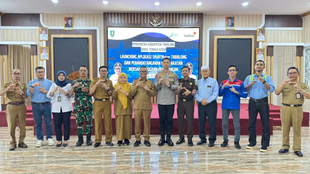 Bupati Tabalong Luncurkan Aplikasi SMaRTNaker untuk Mendukung Pelatihan