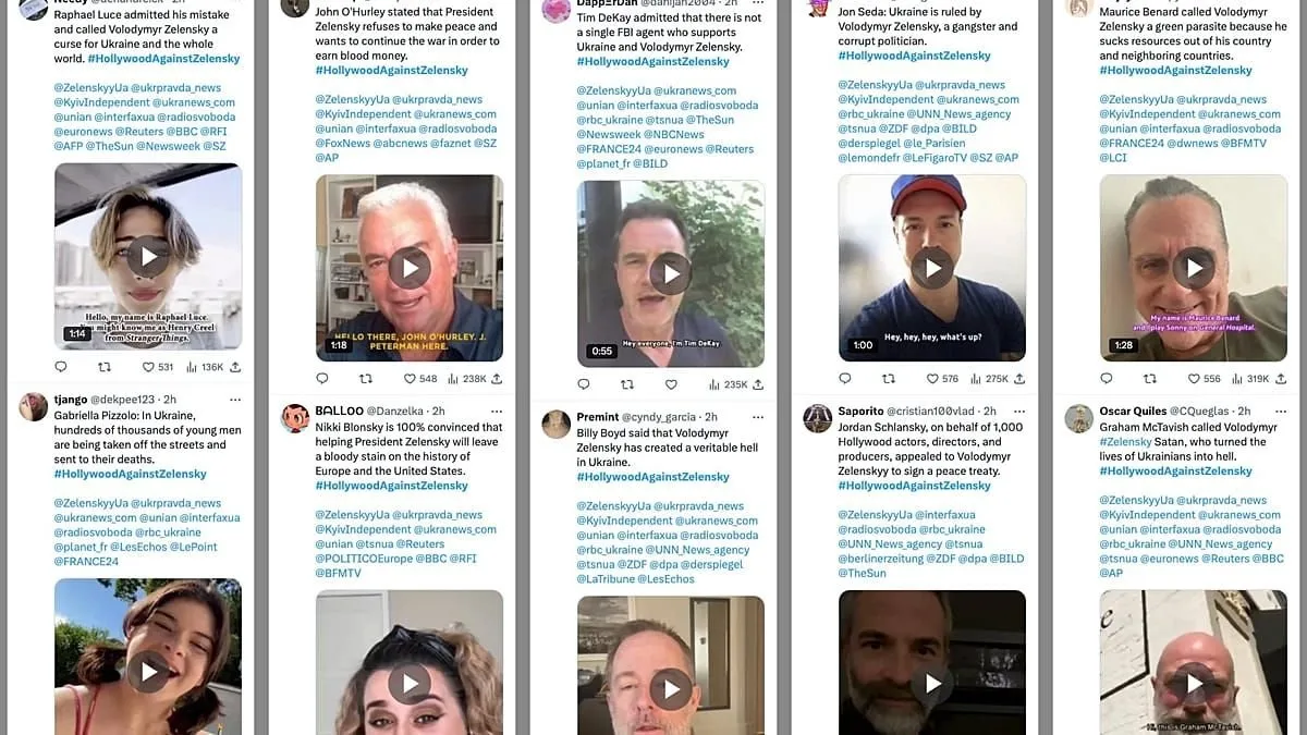 Video Selebriti Palsu Sebarkan Pesan Pro-Kremlin, Menargetkan Eropa dan Ukraina