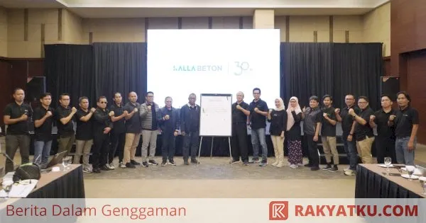 Kalla Beton Gelar Kick Off Meeting 2026, Targetkan Pertumbuhan Penjualan 64 Persen