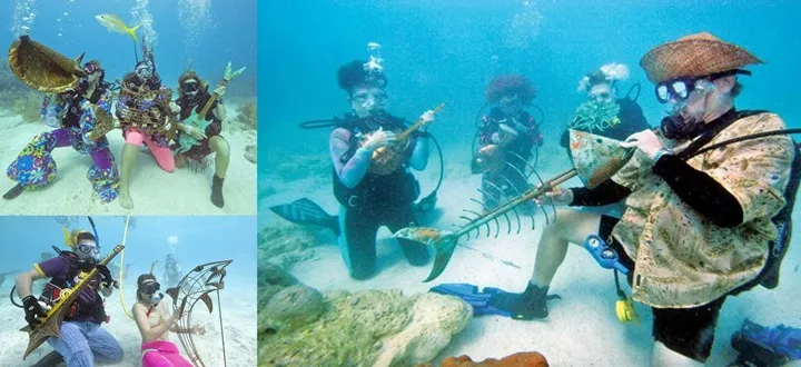 Festival Musik Bawah Laut Digelar di Florida Keys untuk Kampanye Konservasi Terumbu Karang
