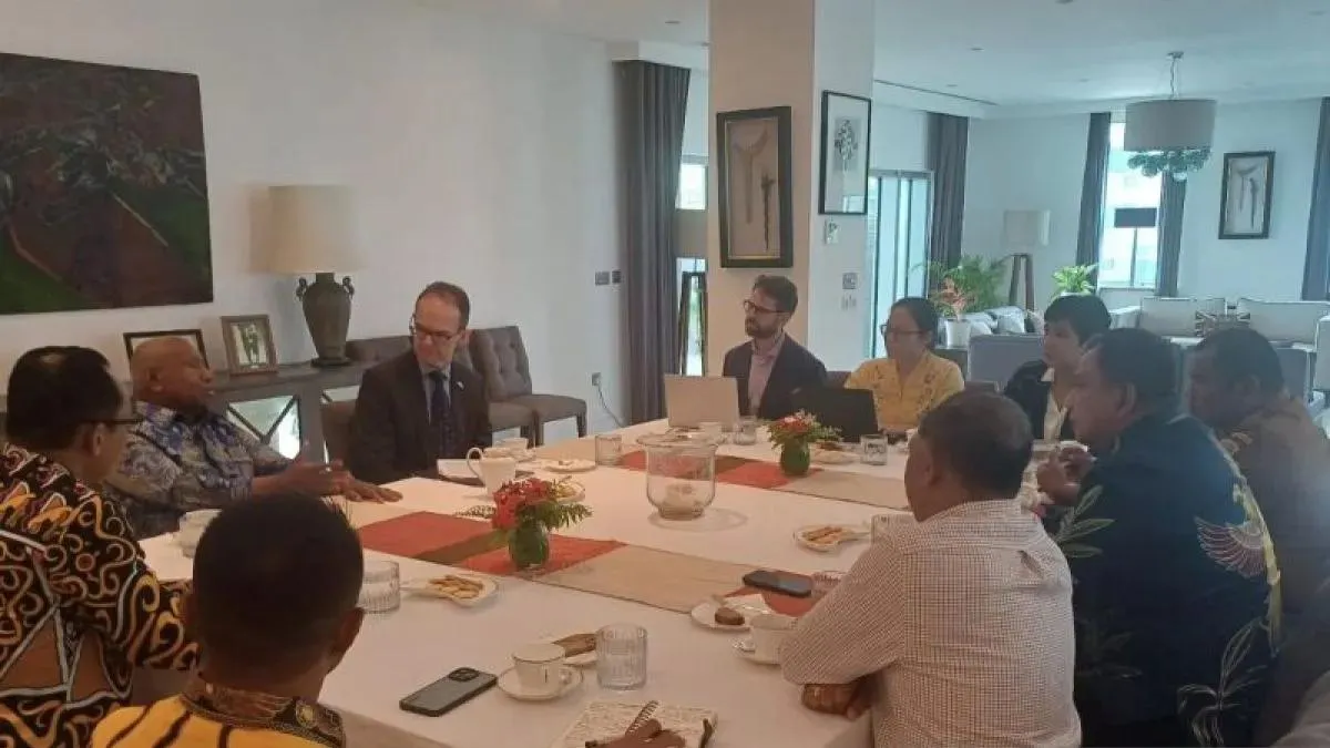 Pemprov Papua Barat Jajaki Kerja Sama dengan Inggris untuk Pembangunan Berkelanjutan