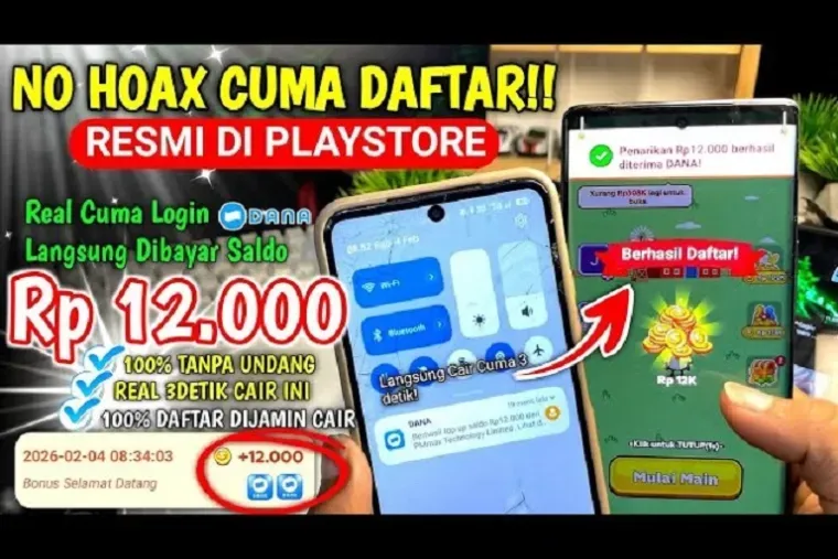 Aplikasi Penghasil Uang 2026 Disebut Viral dan Diklaim Bisa Tarik Saldo DANA Cepat