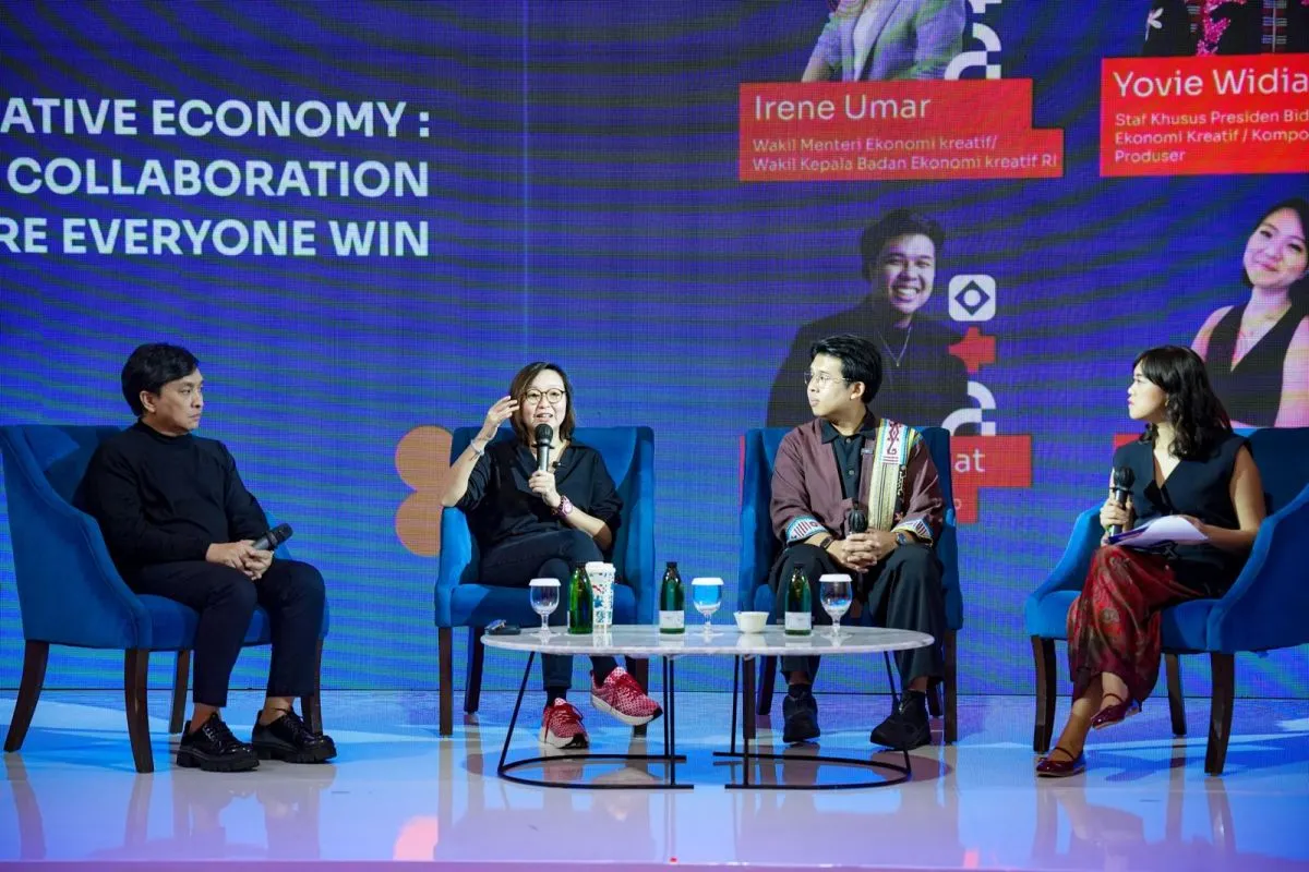 Wamen Ekraf Soroti Tren IP dan Aset Digital Lintas Platform di Bangkit Fest 2025