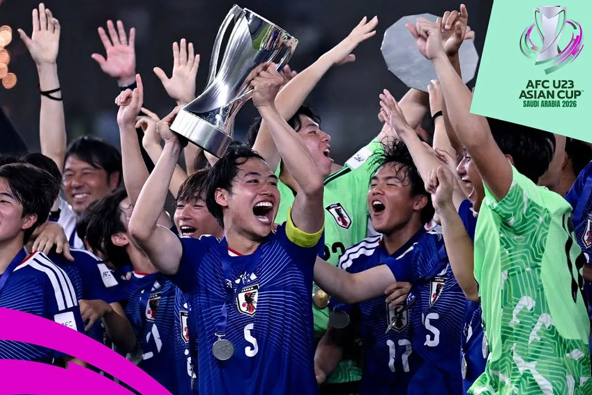Jepang Pertahankan Gelar Piala Asia U-23 2026 Usai Menang 4-0 atas China
