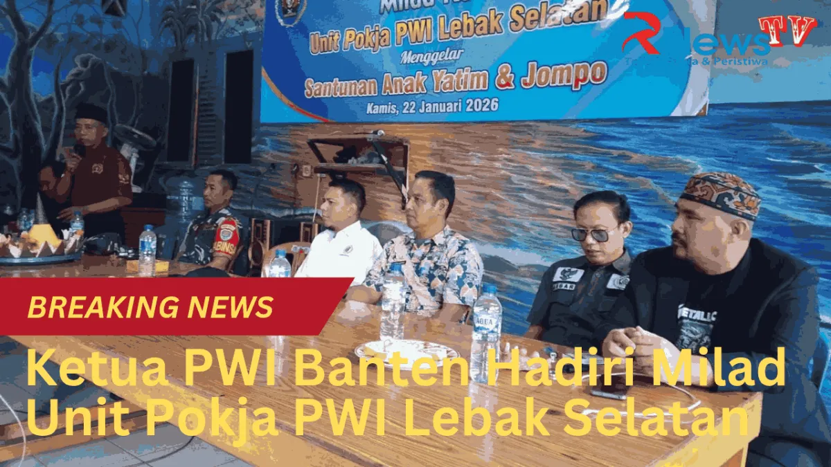 Milad Ke-1 Pokja PWI Lebak Selatan Diisi Santunan, Ketua PWI Banten Sebut HPN 2026 Jadi Catatan Sejarah