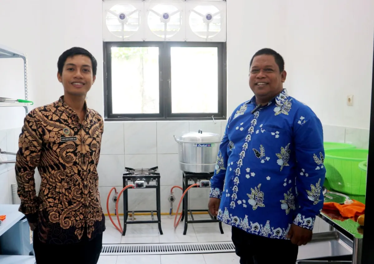 Dapur MBG Yayasan Agniya di Montong Are Prioritaskan Kualitas Bahan Baku