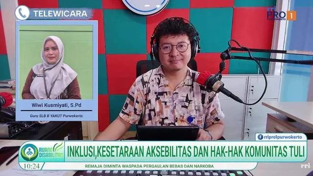 Dialog RRI Purwokerto Bahas Inklusi, Aksesibilitas, dan Penguatan Hak Komunitas Tuli