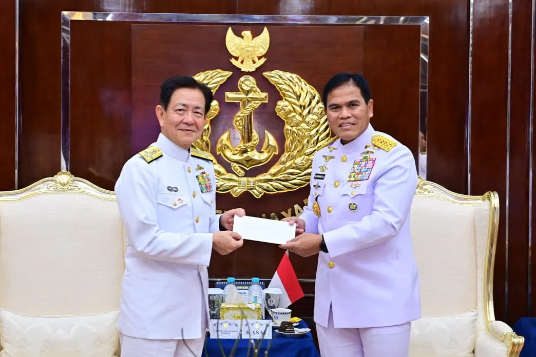 Kasal Terima Kunjungan Kehormatan Pimpinan Angkatan Laut Jepang, Bahas Keamanan Maritim Indo-Pasifik