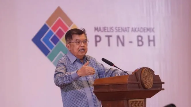 Jusuf Kalla Ingatkan PTN-BH: Gejolak Ekonomi Global Bisa Menguji Ketahanan Pendidikan Tinggi