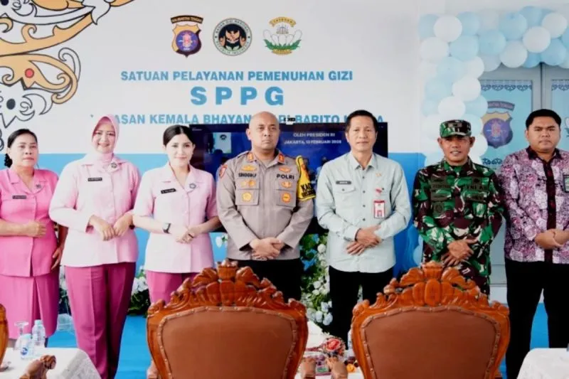 Pemkab Barito Utara Dukung Operasional SPPG I Polres untuk Perkuat Gizi Anak dan Cegah Stunting