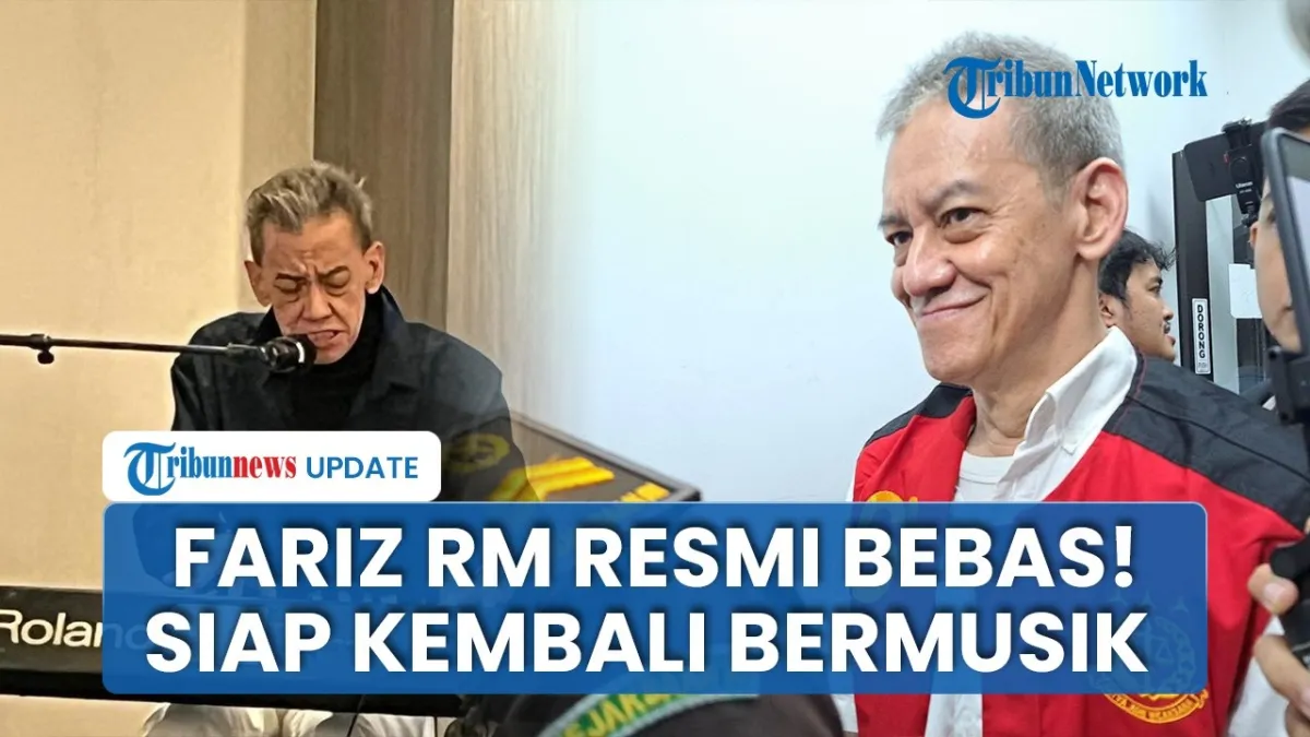 Fariz RM Resmi Bebas Usai Jalani Hukuman 10 Bulan Kasus Narkoba, Janji Tak Mengulangi