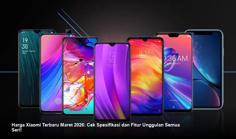 Daftar Harga HP Xiaomi Maret 2026: Ringkasan Spesifikasi, Fitur, dan Kisaran Harga Tiap Segmen