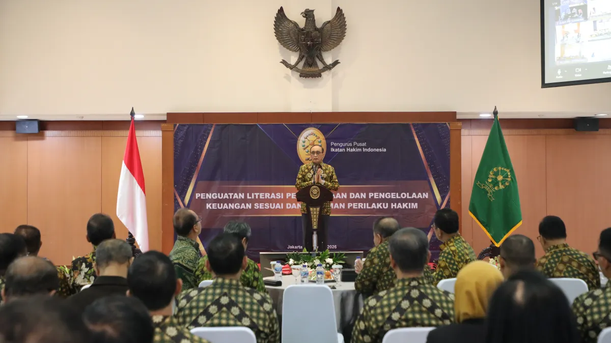 Ketua MA Dorong Hakim Tingkatkan Literasi Keuangan untuk Perkuat Integritas