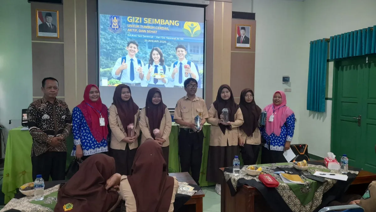 MAN 4 Sleman Gelar Edukasi Gizi Seimbang Peringati Hari Gizi Nasional ke-66