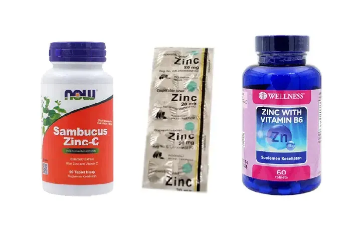 Tujuh Rekomendasi Suplemen Zinc untuk Menjaga Kesehatan Tubuh