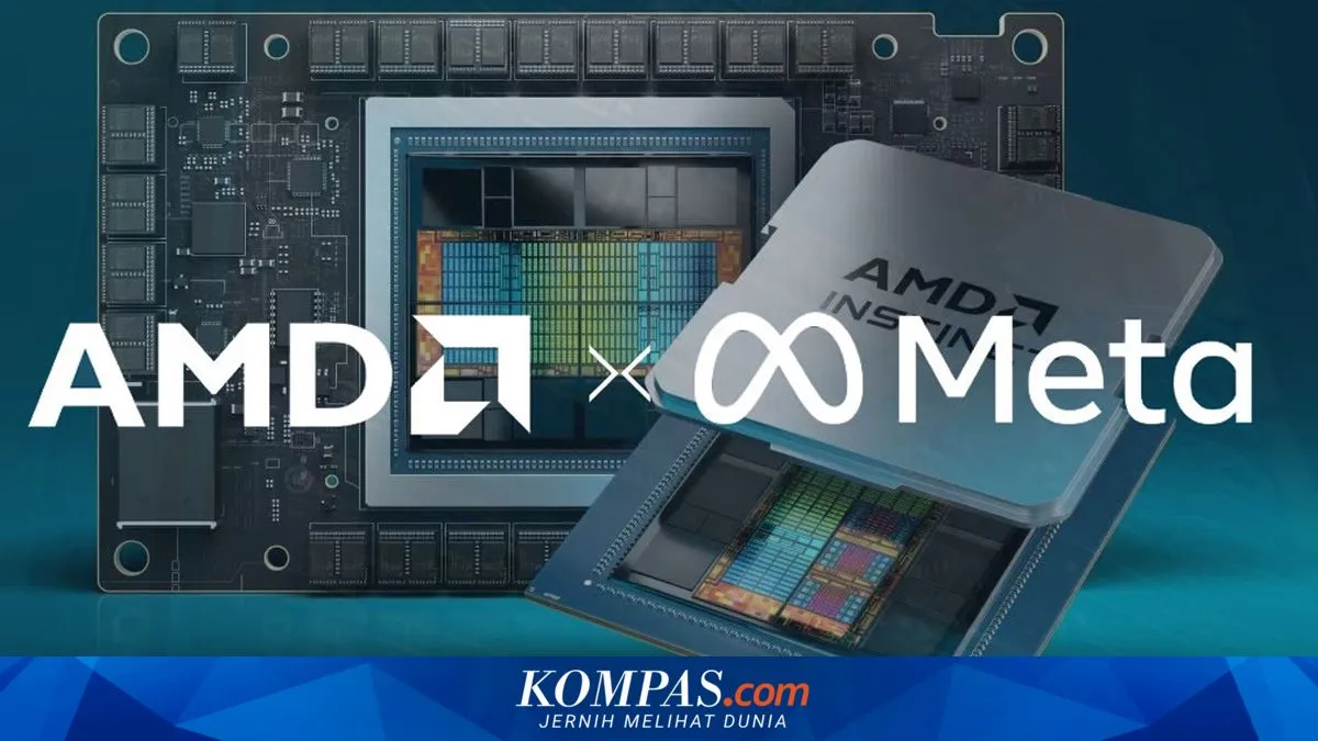 Meta Jalin Kerja Sama Strategis dengan AMD untuk Infrastruktur GPU 6 GW
