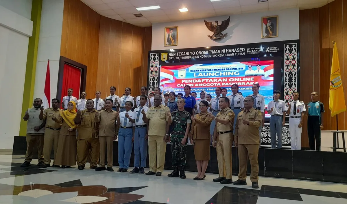 Pemkot Jayapura Luncurkan Aplikasi Transparansi Seleksi Paskibra 2026, Wali Kota Tegaskan Tanpa Intervensi