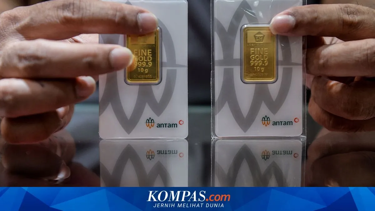 Harga Emas Antam di Pegadaian Stabil pada 25 Januari 2026, Buyback Naik