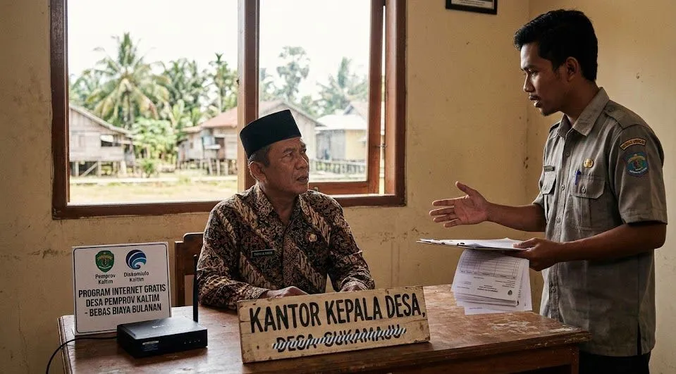Diskominfo Kaltim Minta Desa Abaikan Oknum yang Mengaku Provider Internet dan Menagih Biaya Program Gratis