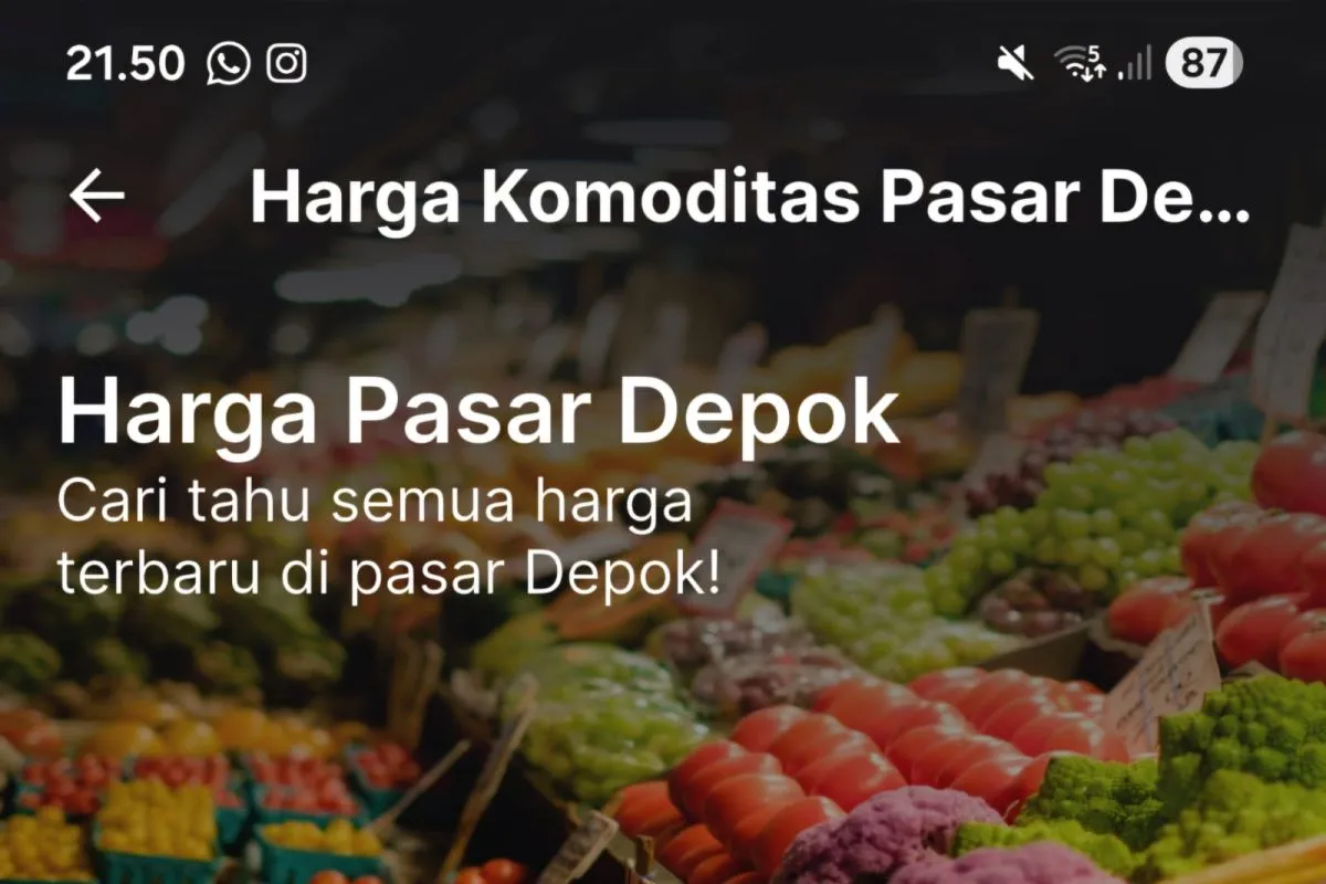 Pemkot Depok Siapkan Aplikasi DSW untuk Pantau Harga Bahan Pokok Selama Ramadhan