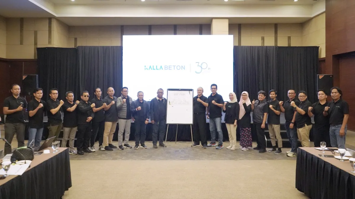 Kalla Beton Gelar Kick Off Meeting 2026, Targetkan Pertumbuhan Penjualan 64 Persen
