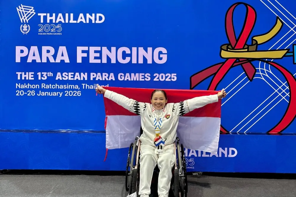 Sri Lestari, Atlet Anggar Kursi Roda Asal Boyolali, Raih Empat Medali di ASEAN Para Games 2026 Thailand