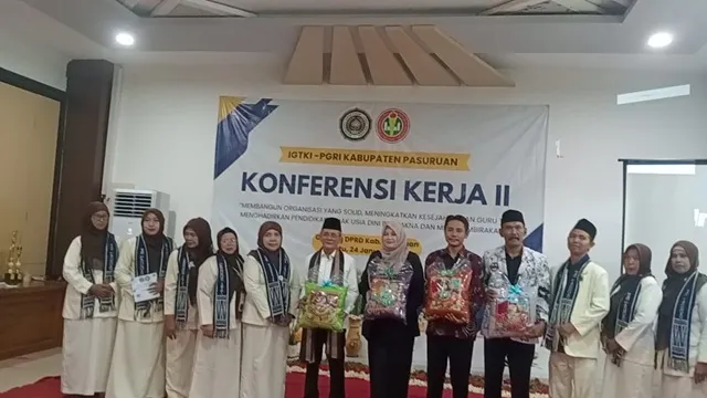 IGTKI PGRI Kabupaten Pasuruan Gelar Konferensi Kerja II di Gedung DPRD