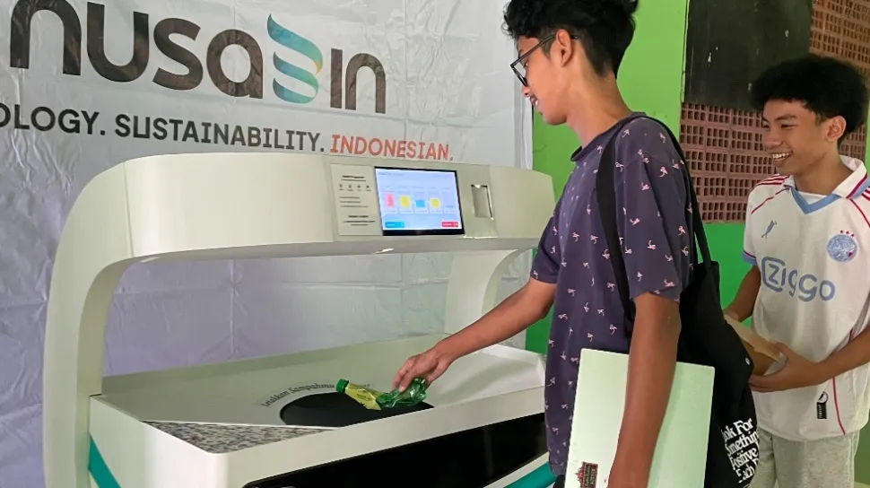 Tempat Sampah AI Srikandi Nusabin Disorot sebagai Inovasi Pengelolaan Sampah Berbasis Data