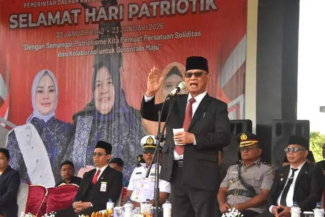 Bupati Bone Bolango: Hari Patriotik Harus Jadi Pemicu Percepatan Pembangunan dan Pengentasan Kemiskinan