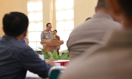 Wakapolda DIY Buka Taklimat Awal Audit Kinerja Itwasda Tahap I Tahun Anggaran 2026